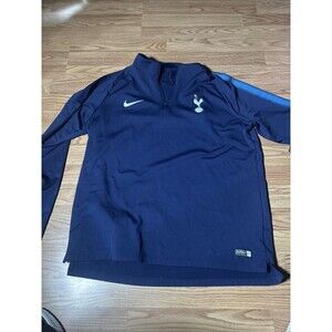 Nike Tottenham Hotspur Navy 1/4 Zip Training Top Men’s XL